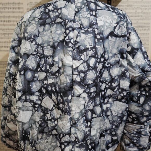 Disney National Geographic Avalanche Puffer Jacket XXL Black White - Picture 8 of 9